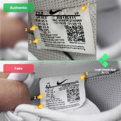 original nike slippers vs fake|how to authenticate nike shoes.